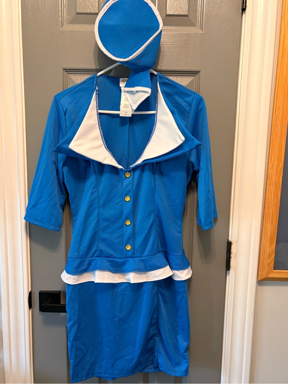 Adult Large Stewardess 2 piece Reto